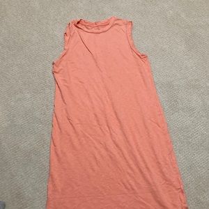 Bright coral, universal threads dress